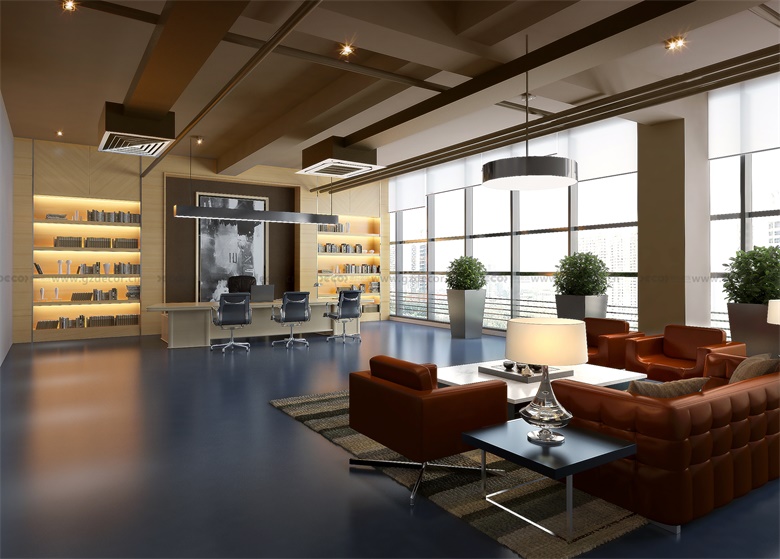 辦公室設(shè)計裝修玻璃隔斷和實體墻哪種更實用？