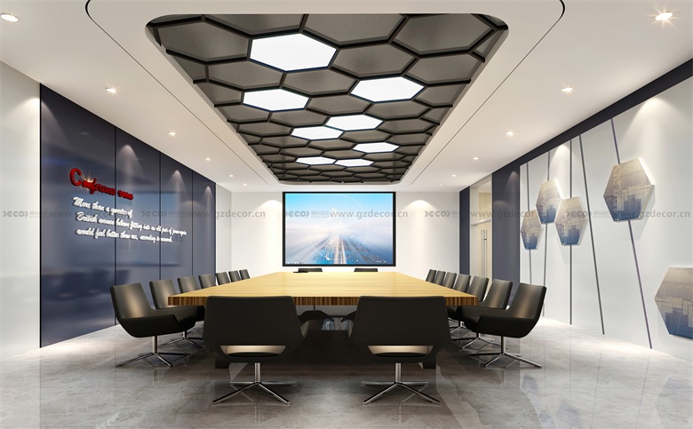 中端辦公室設(shè)計裝修的天花板有哪些經(jīng)濟又美觀的方案？